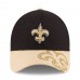 Women's New Orleans Saints New Era Black 2016 Sideline LS 9TWENTY Adjustable Hat 2419847